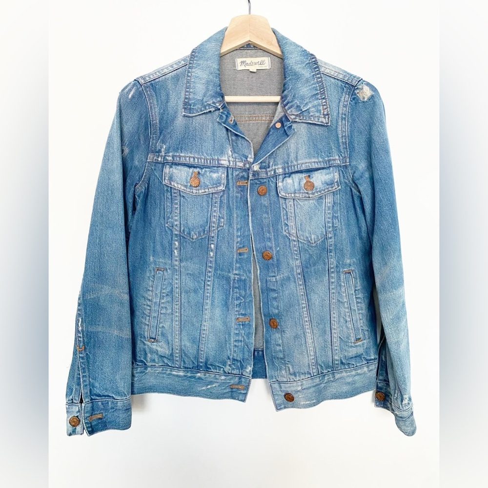 Madewell Light Blue Denim Jacket